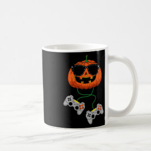 Halloween Kürbislaterne Gamer Boys Kids Men Fun H Kaffeetasse