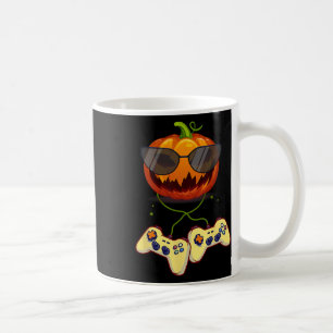 Halloween Kürbislaterne Gamer Boys Kids Men Funny Kaffeetasse