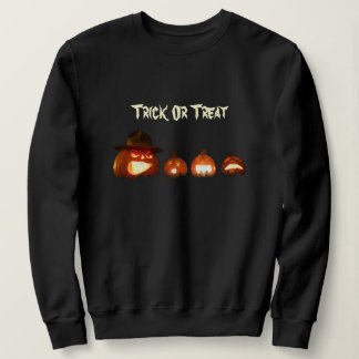 Halloween-Kürbislaterne geschnitzte Kürbis Hallowe Sweatshirt