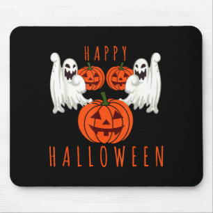 Halloween-Kürbislaterne gruselige Geister Kürbisge Mousepad