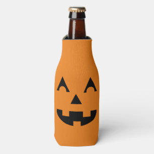 Halloween-Kürbislaterne-Kürbis-Gesicht Flaschenkühler