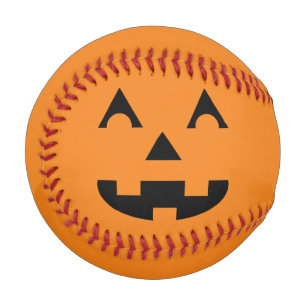 Halloween Kürbislaterne Pumpkin Face Baseball