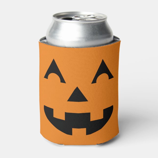 Halloween Kürbislaterne Pumpkin Face Dosenkühler (Kanne Vorderseite)