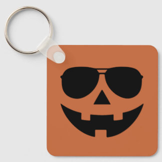 Halloween-Kürbismaske Schlüsselanhänger