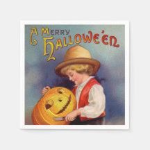 Halloween Kürbisschnitzerei Party Vintag