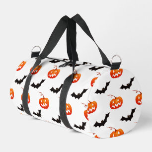 Halloween-Kürbisse und Fledermäuse, Süßes oder Sau Duffle Bag