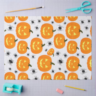 Halloween-Kürbisumzug Seidenpapier