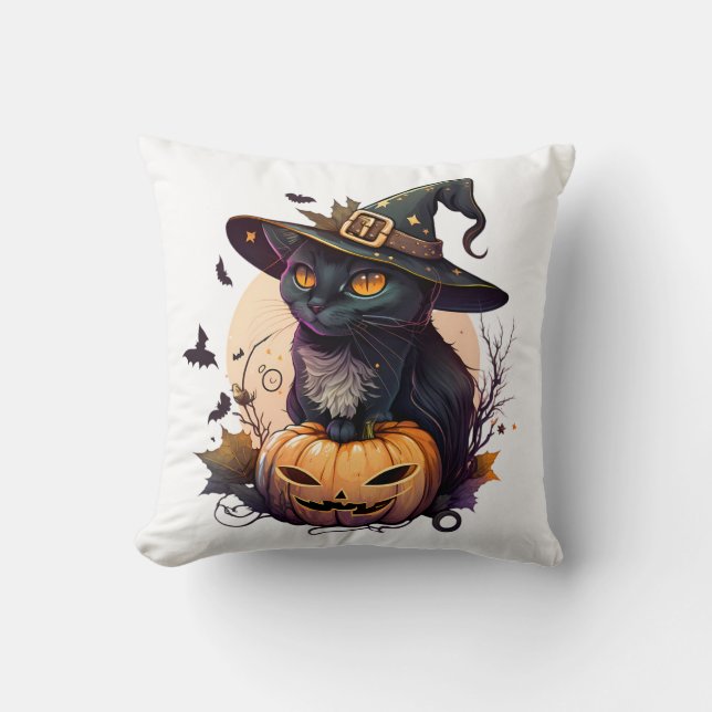 Halloween Kürkwirlkissen Kissen (Vorderseite)