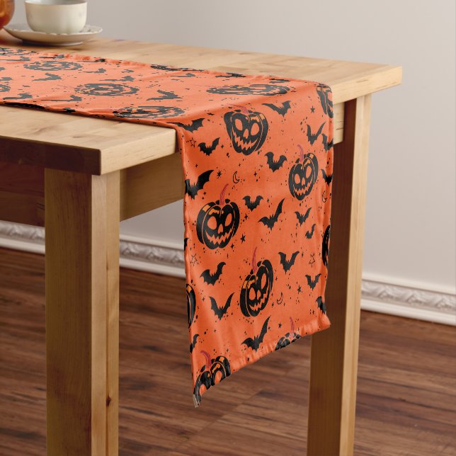 Halloween Kurzer Tischläufer (Beispiel)