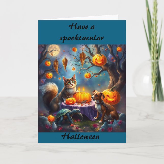 Halloween la critique de carte de voeux Halloween (Devant)