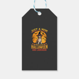 Halloween Labrador Mama Hexen Hund Design_1 Geschenkanhänger