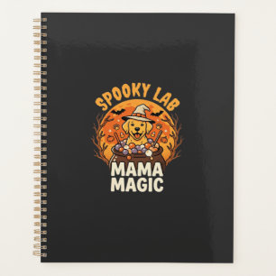 Halloween Labrador Mama Magie Planer