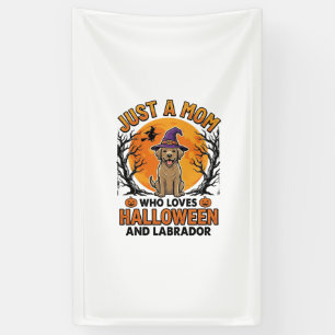 Halloween Labrador Mama Vintage Hund Design_1 Banner