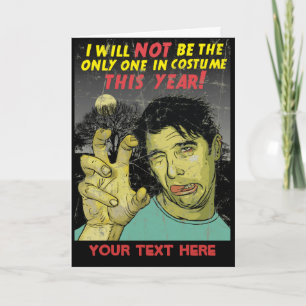 Halloween laden Karten-Schablone ein Einladung