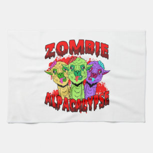 Halloween Lama Alpaka Lustiges Lama Glama Cooles G Geschirrtuch