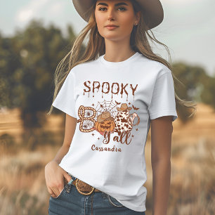 Halloween-Land Western Gruseliges T-Shirt