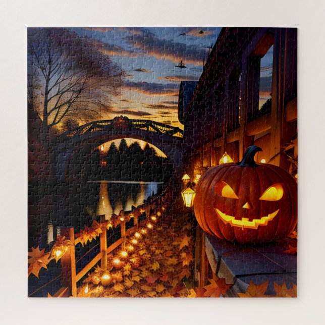 Halloween Landschaft Vier (Vertikal)