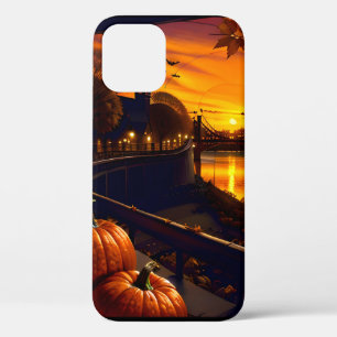 Halloween Landschaft Zwei Case-Mate iPhone Hülle