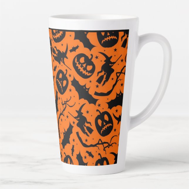 Halloween Latte Tasse (Rechts)