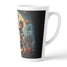 Halloween Latte Tasse