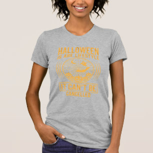 Halloween-Lebensstil Fledermaus Spinnennetz Design T-Shirt