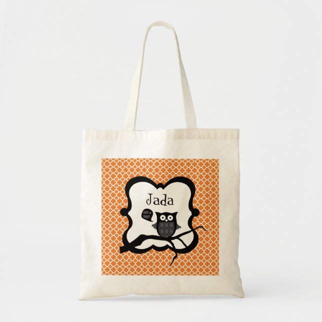 Halloween Leckerei Bag - Personalisiert anpassbar Tragetasche (Vorne)