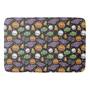 Halloween-Leckereien-Badematte Badematte