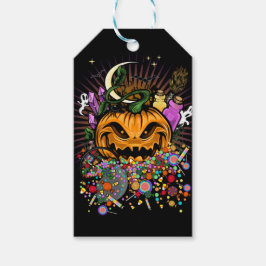 Halloween-Leckereien Geschenkanhänger