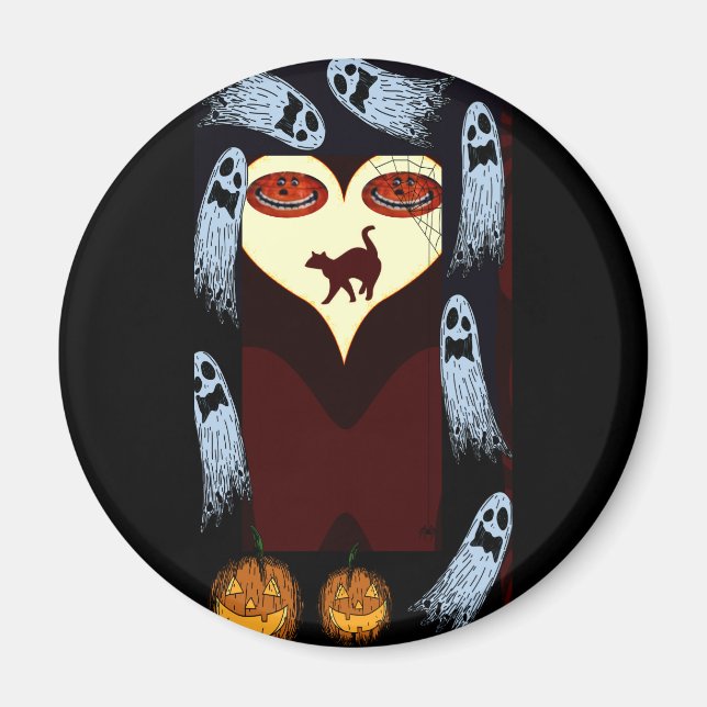 Halloween Leckereien_ Magnet (Vorne)