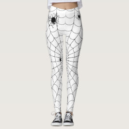 Halloween-Leckereien, Spider und Web Leggings