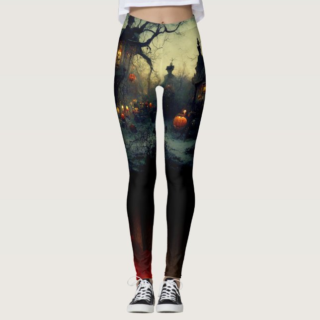Halloween Leggings (Vorderseite)