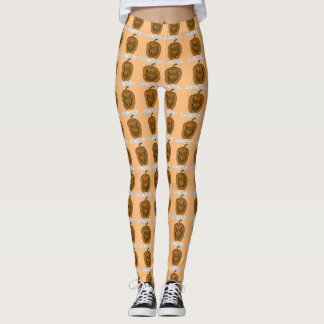 Halloween Leggings Citrouilles