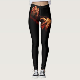 Halloween Leggings Déplaisants Leggings Zombie