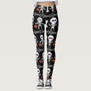 Halloween Leggings, Fun Halloween Leggings für Wom