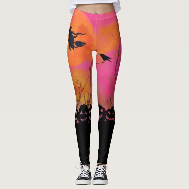 Halloween-Leggings Leggings (Vorderseite)