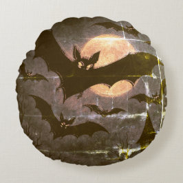 Halloween Leggings Rundes Kissen