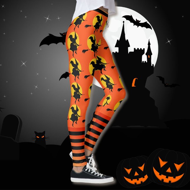 Halloween Leggings sorcières femmes Pantalons de Y (Créateur téléchargé)