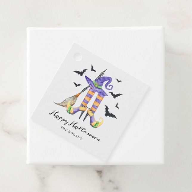 Halloween Legs and Hat Geschenkanhänger (Beispiel)