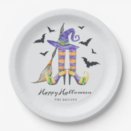 Halloween Legs and Hat Pappteller