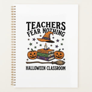 Halloween-Lehrer-Shirt mit Hexenbüchern_1 Planer