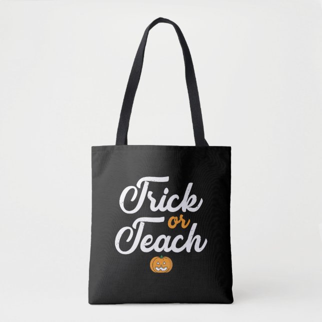 Halloween-Lehrer Tasche (Vorderseite)