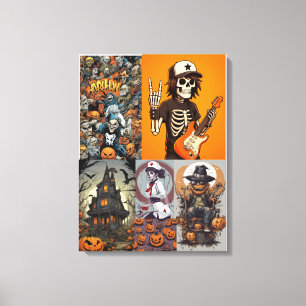 HALLOWEEN LEINWANDDRUCK