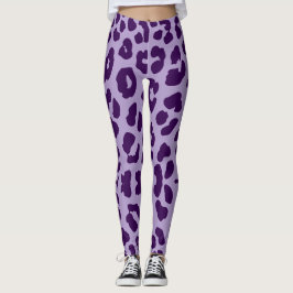 Halloween Leopard Print Lila & Lavendel Leggings