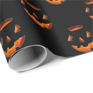 Halloween-Leucht-Kürbis-Verpackungspapier Geschenkpapier