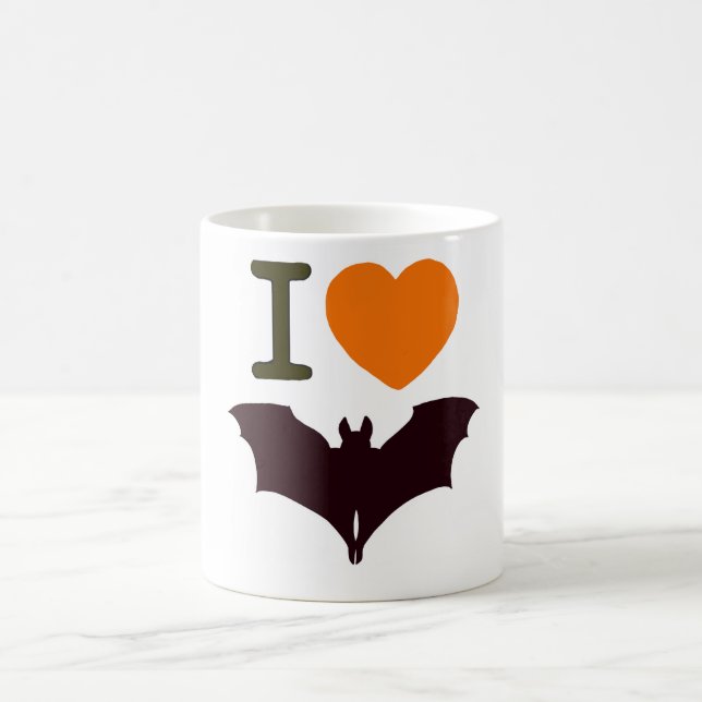 Halloween-Liebe Verwandlungstasse (Mittel)