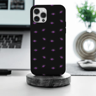 Halloween, Lila Augen, Süßes oder Saures, Buh iPhone 15 Pro Max Hülle