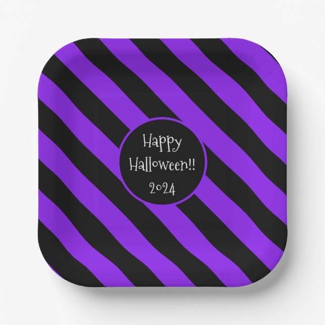Halloween Lines Paper Teller (Vorderseite)