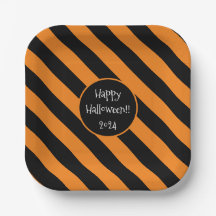 Halloween Lines Paper Teller