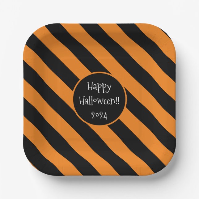 Halloween Lines Paper Teller (Vorderseite)
