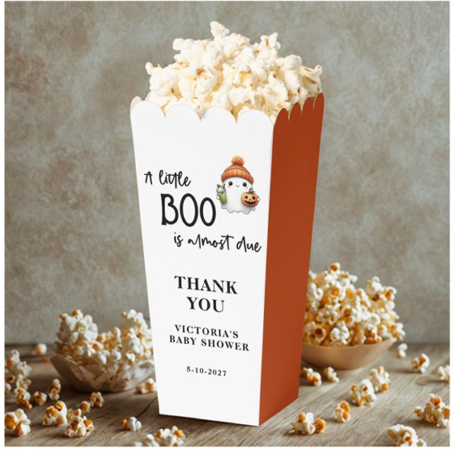 Halloween Little Boo Baby Duschbox Geschenkschachtel (Von Creator hochgeladen)